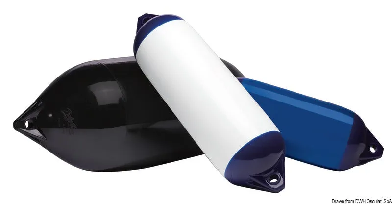 Parabordo Polyform F2 testa nera