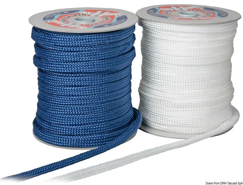 Piattina per parabordi 14 mm x 50 m bianca