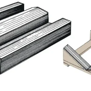 Profilato PVC 73 x 16 mm (rotolo 24 m)
