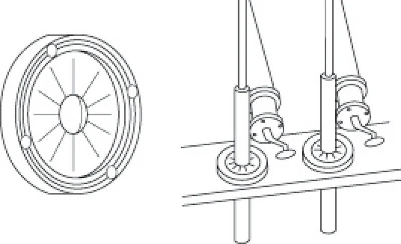 Ricettacolo portacanne mm 70