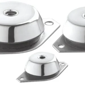 Supporto antivibrante inox 600 kg