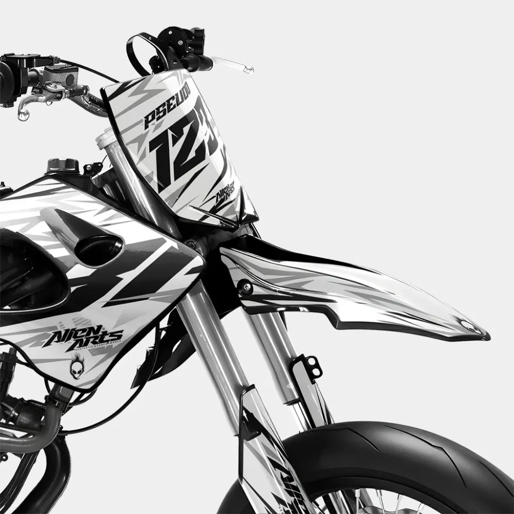 0RBIS - Kit decorativo DERBI 50cc - Bianco