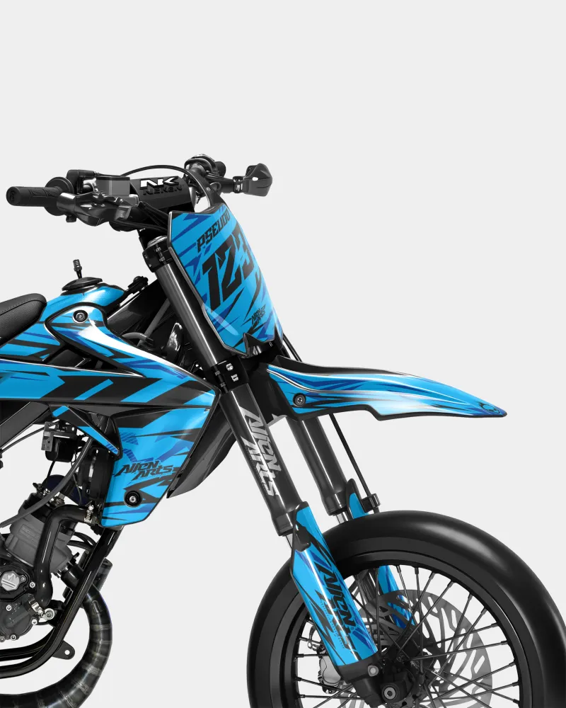 0RBIS - Kit decorativo RIEJU 50cc - Blu
