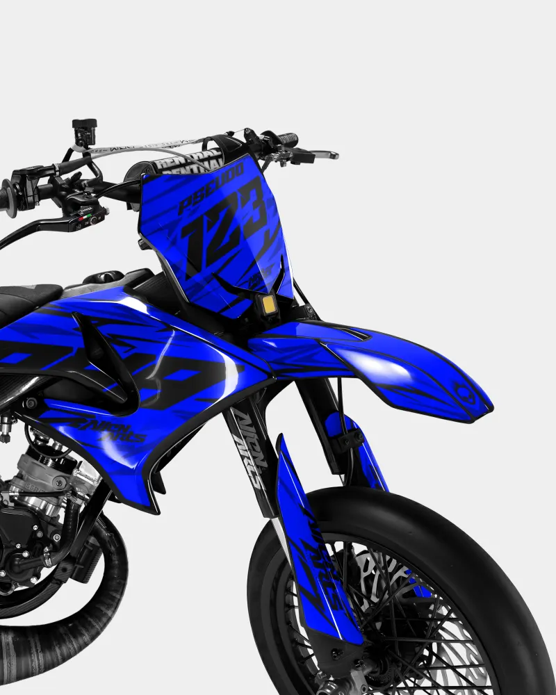 0RBIS - Kit decorativo YAMAHA DT 50cc - Blu scuro