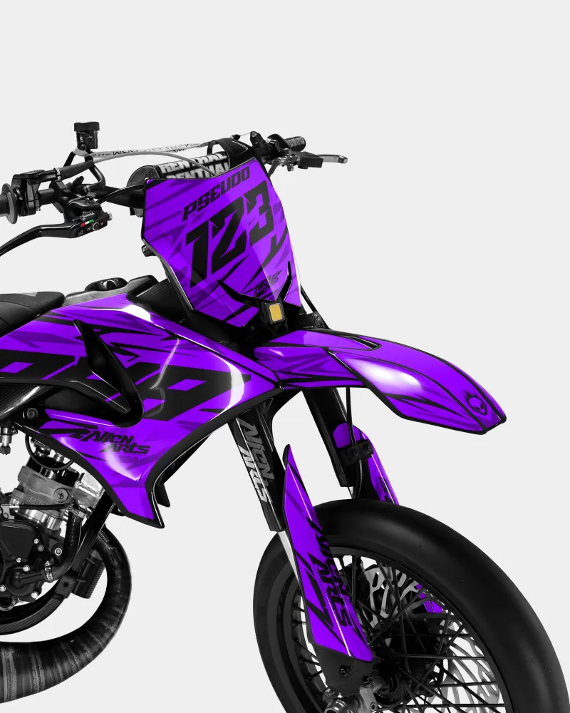0RBIS - Kit decorativo YAMAHA DT 50cc - Viola