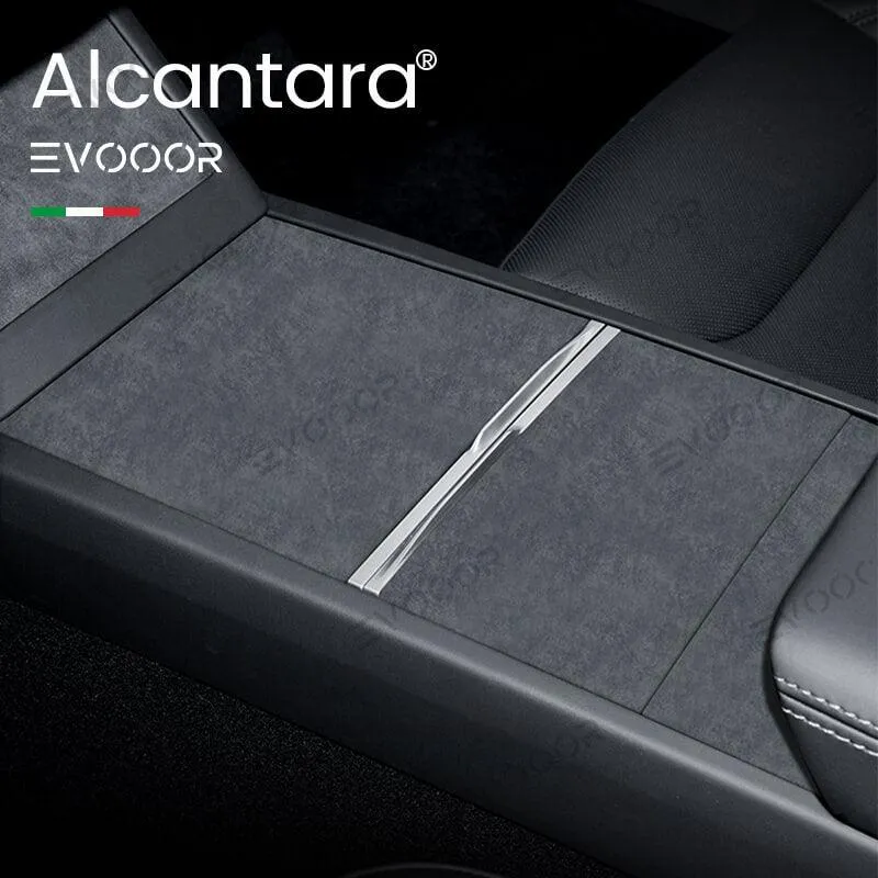 2024+ Model 3 Highland Copertura per console centrale Alcantara Tesla