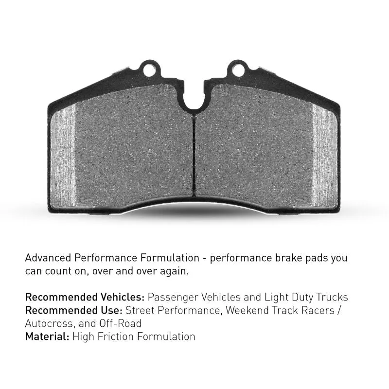 R1 23-24 Nissan Z (w/Akebono 4 Piston Calipers) Front R1 Performance Sport Pads & Hardware Kit