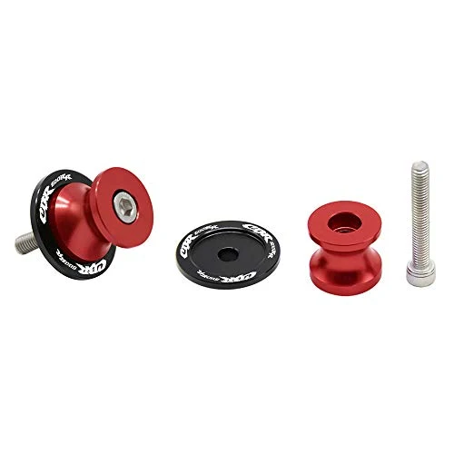 2pcs Nottolini M8 Alza Moto Supporti Per Forcellone Posteriore Rosso