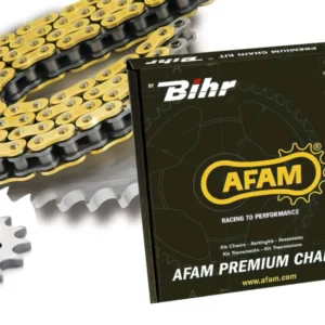 48010235 Kit catena Afam 520 MX4 KX 125 12 / 49