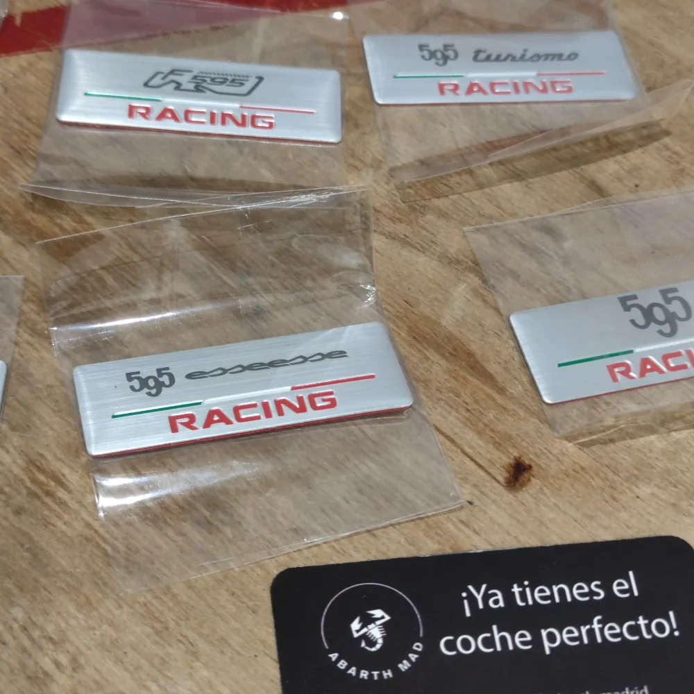 Abarth Emblema Insignia Placa Badge Varios Modelos Abarth MAD Perfomance