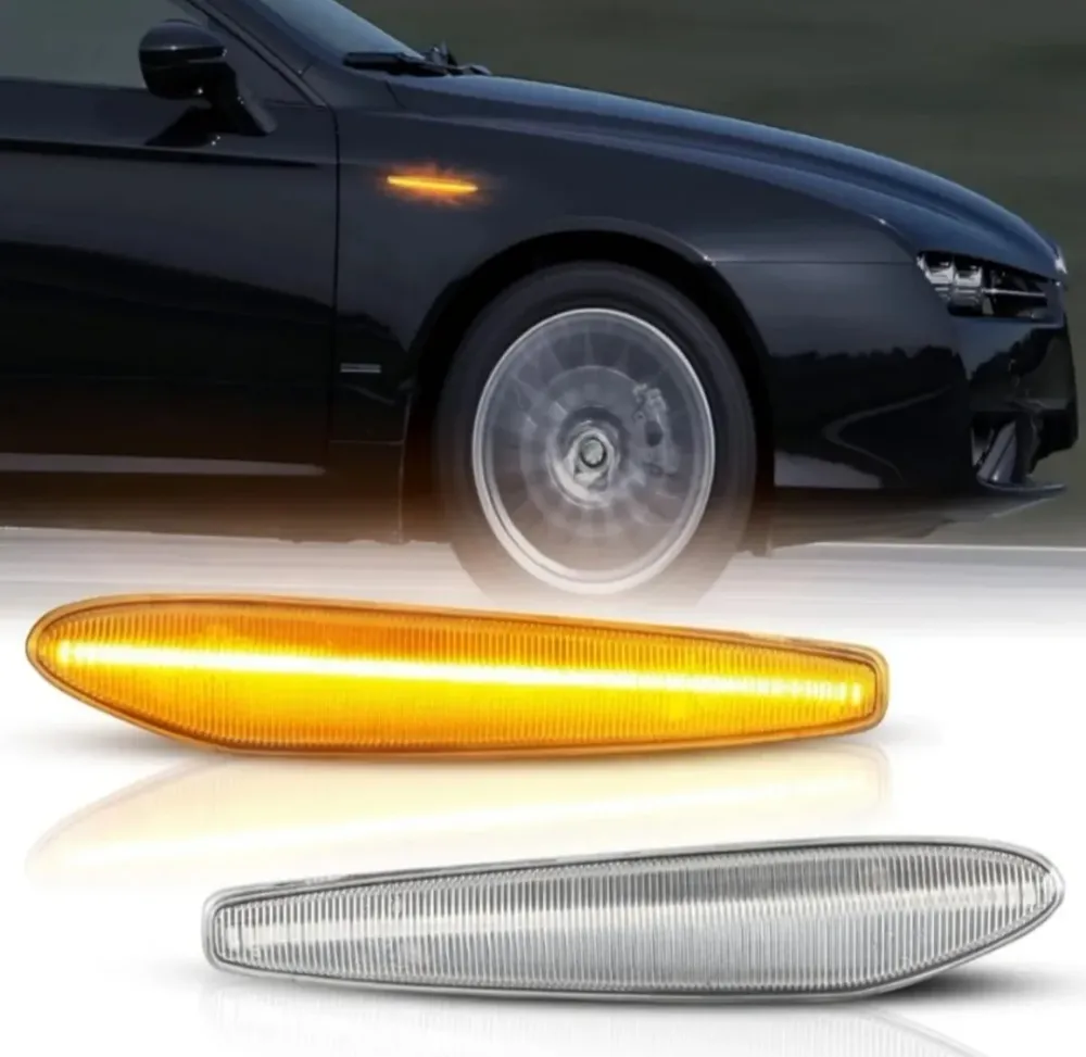 COPPIA FRECCE LATERALI DINAMICHE LED ALFA ROMEO 159 BRERA SPIDER Ac Accessori Auto