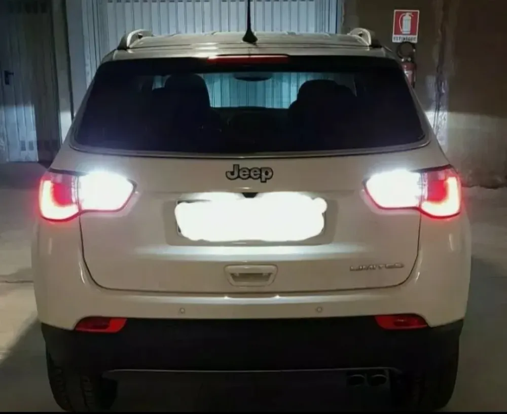 COPPIA LUCI RETROMARCIA LED JEEP COMPASS MP T20 CANBUS 6000K Ac Accessori Auto