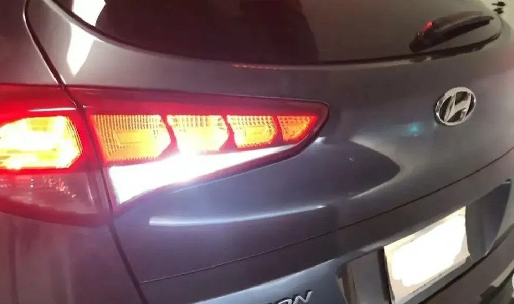 COPPIA LUCI RETROMARCIA T15 LED HYUNDAI TUCSON CANBUS 6000K Ac Accessori Auto