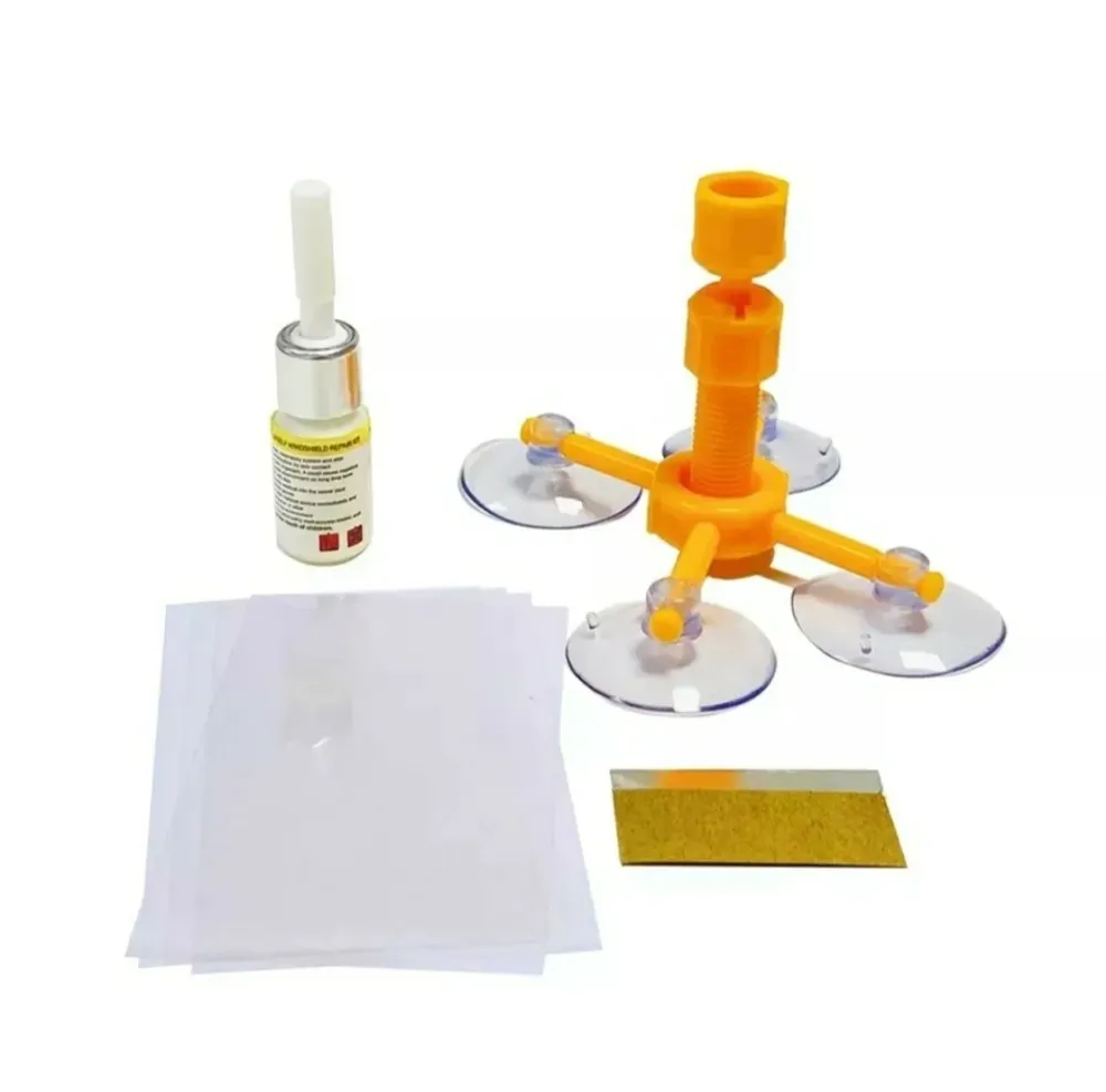 Kit Ripara Vetri Parabrezza Fai Da Te Auto Con Resina Ac Accessori Auto