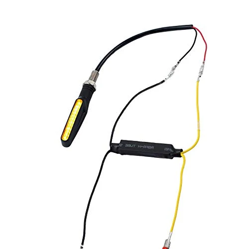 4 adattatori di resistenza per frecce LED moto, scooter, quad, 12 V