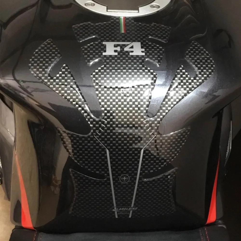 ADESIVO GEL 3D PROTEZIONE SERBATOIO compatibile per MOTO MV AGUSTA F4 1999-2009