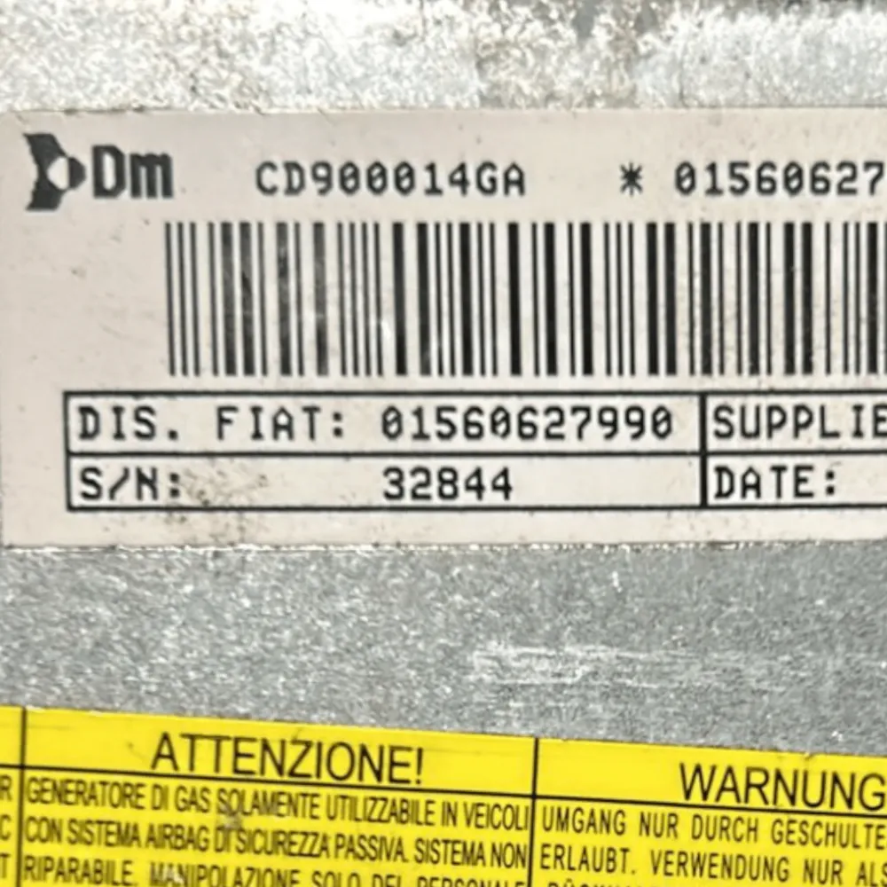 Airbag Ginocchia Alfa Romeo 159 cod:01560627990 (2005 > 2011)