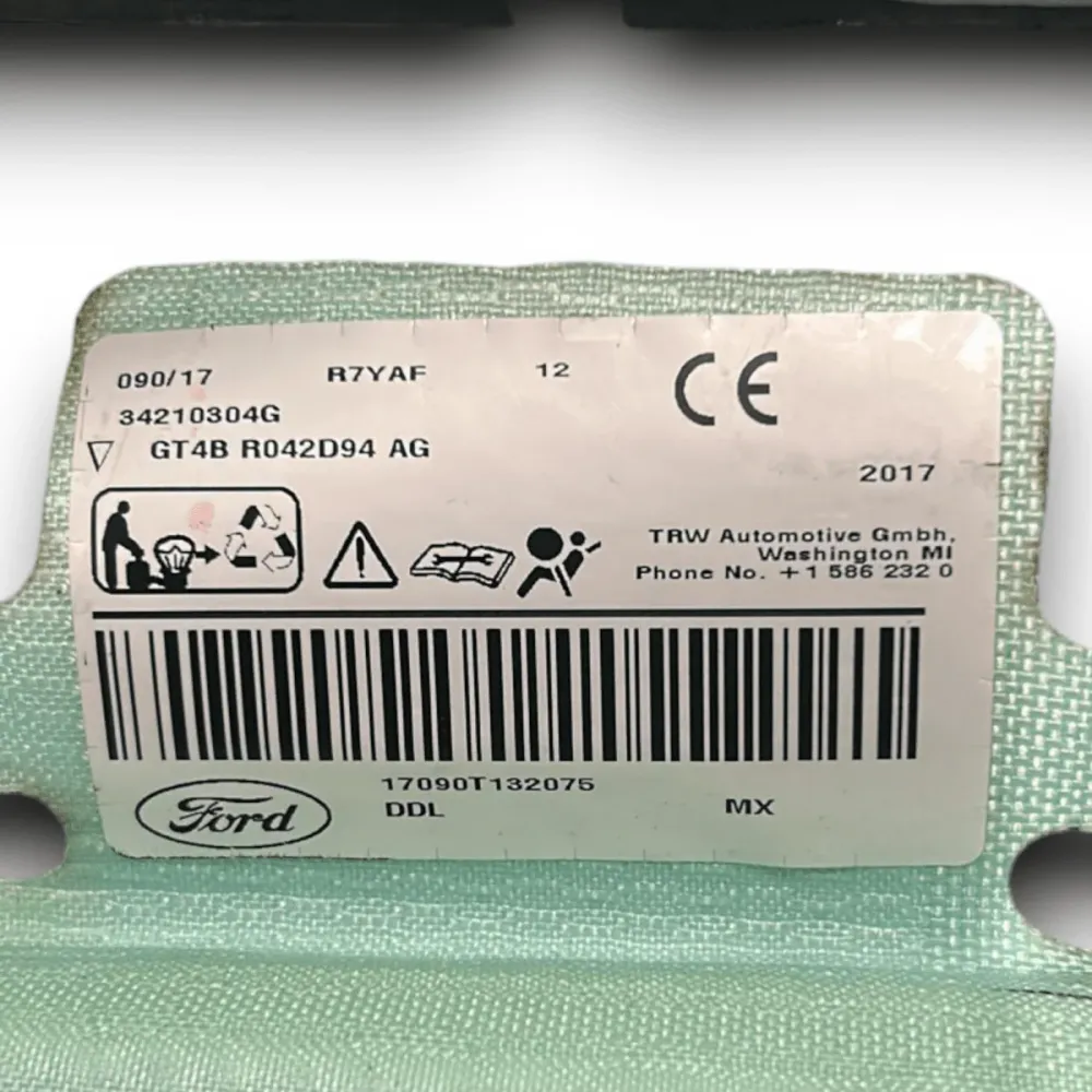 Airbag tendina anteriore destra ford edge cod:34210304g (2015 >)