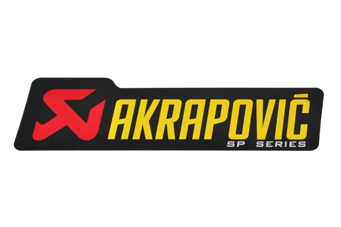 AK-P-HST3ALSP Adesivo Akrapovic resistente al calore 90mm