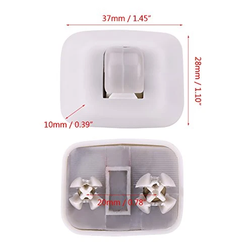 Aletta Gancio Parasole Interno Plastica per A1 A3 A4 S4 A5 S5 Q3 Q5 TT