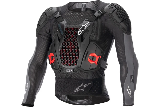 ALP27011167 Giacca prottetiva Alpinestars Bionic PLUS V2 nero/rosso M