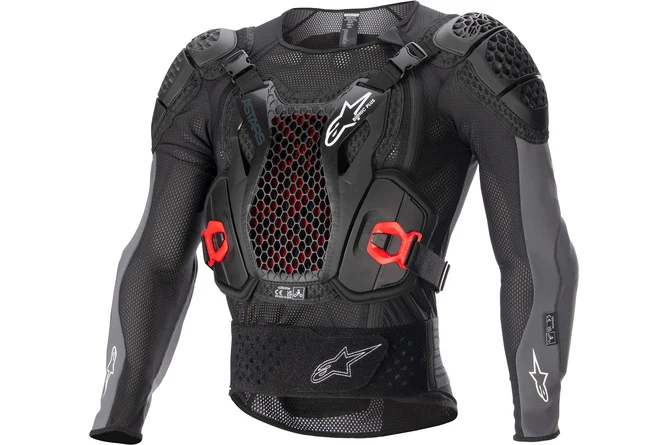 ALP27011167 Giacca prottetiva Alpinestars Bionic PLUS V2 nero/rosso M