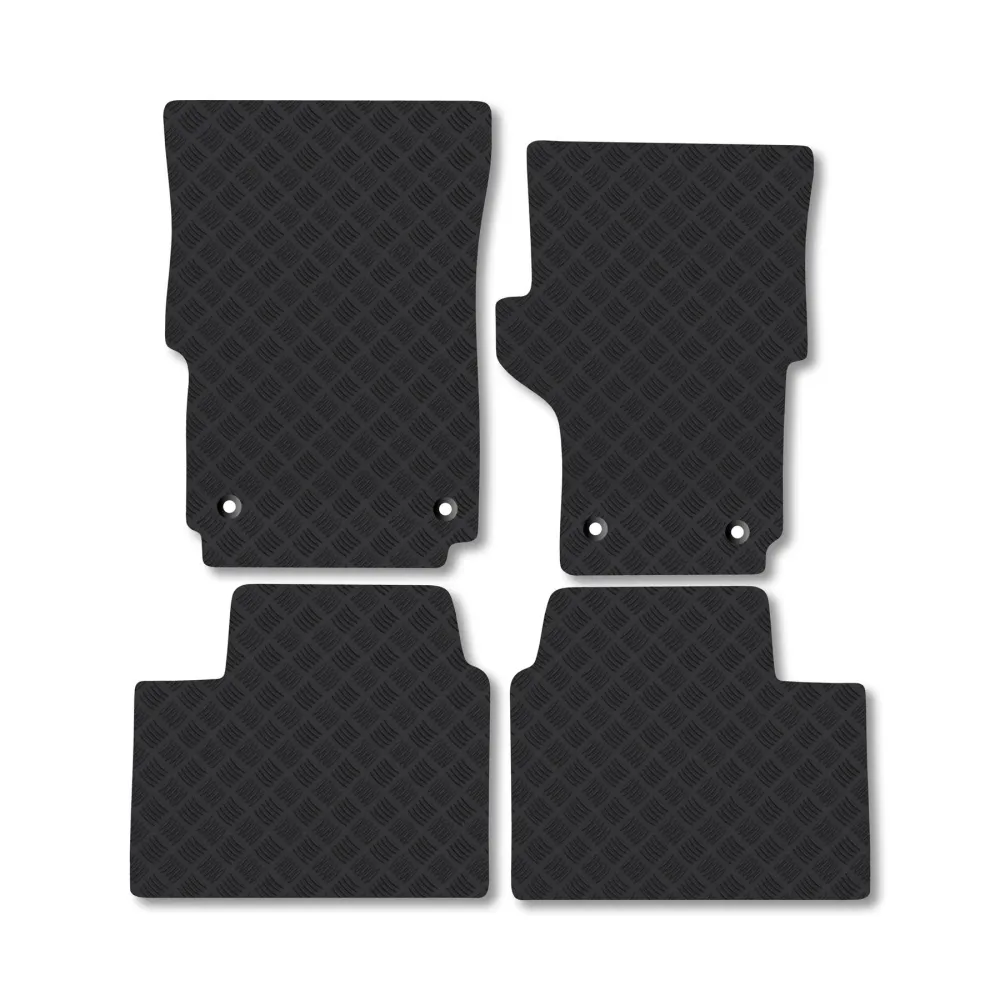 VW Amarok (2012-2018) 3mm Rubber Floor Mats