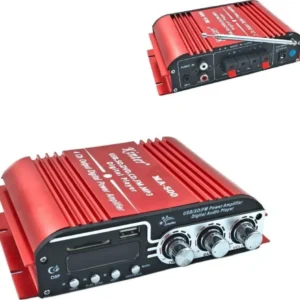 Amplificatore Audio 12v Usb Mp3 Casa Auto 2 Canali Stereo 40w Telecomando Ma400