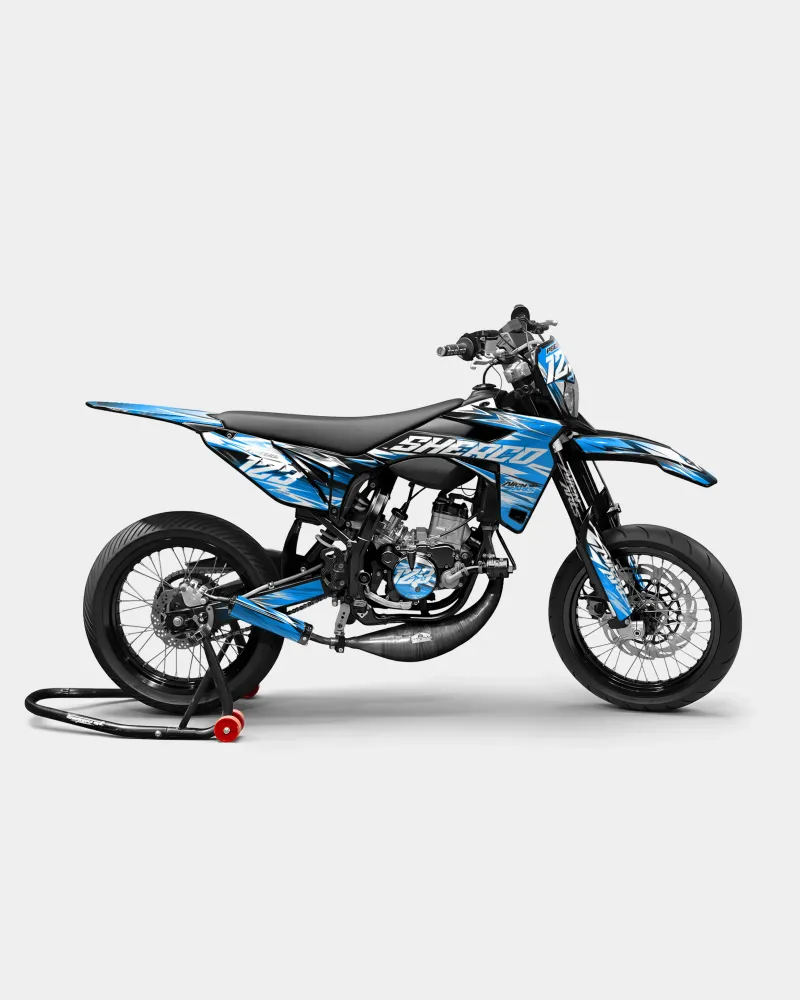 AUROPE - Kit decorativo SHERCO 50cc - Blu