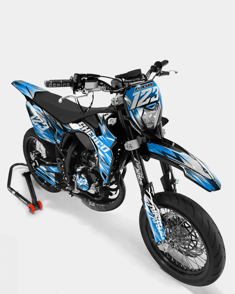AUROPE - Kit decorativo SHERCO 50cc - Blu
