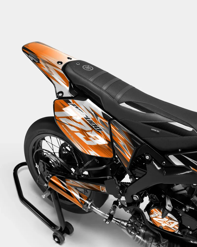 AUROPE - Kit decorativo YAMAHA DT 50cc - Arancione