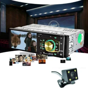 Autoradio Auto Mp5 Player Telecamera Bluetooth Radio Audio Video Tf Usb 4032b