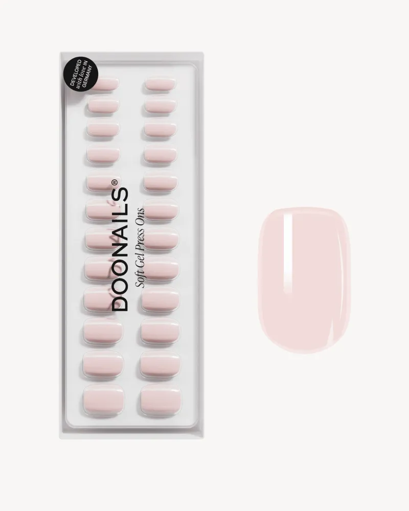 Ballerina Corte Quadrate Press Ons Soft Gel