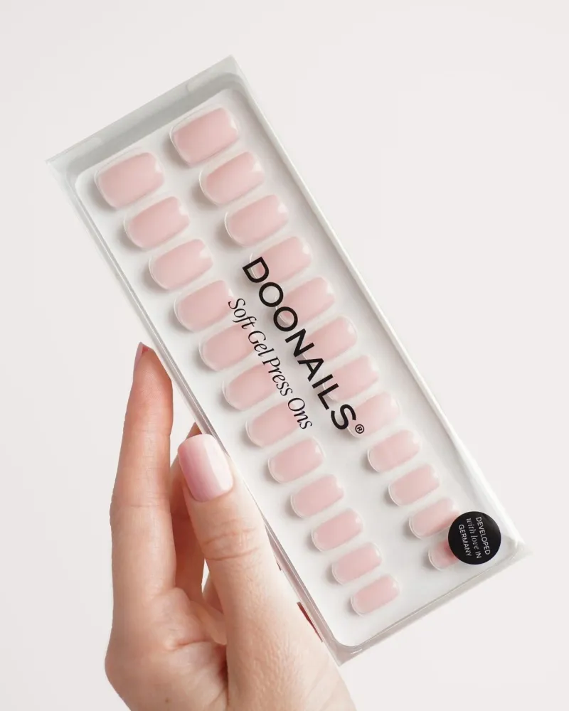 Ballerina Corte Quadrate Press Ons Soft Gel