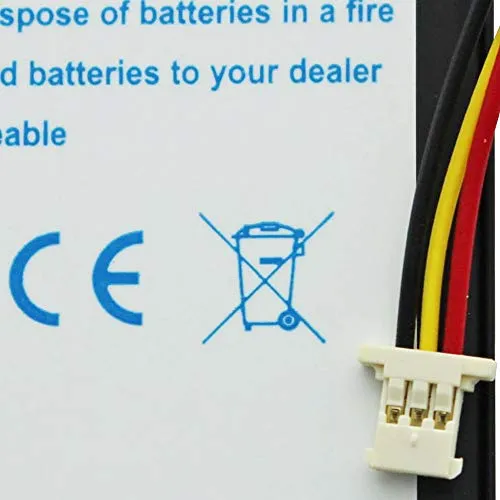 Batteria adatta per Becker Active 6 LMU Plus batteria 334517373442,...