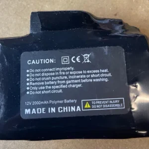 BATTERIA AL LITIO SEVENTY SD-A17B 12V 2000mAh CONNETTORE PIN (1 UNITÀ)