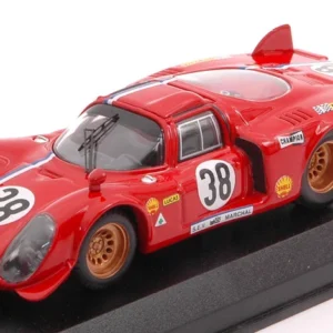 Best Model-ALFA ROMEO 33/2 N.38 32th LM 1969 GOSSELIN-BOURGOIGNE 1:43