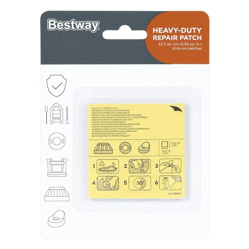 Bestway 62068 Toppa di Riparazione - 10 Pezzi