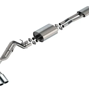 Borla 24-25 Ford Ranger XLT Side Exit S-type Exhaust w/ Chrome Tips