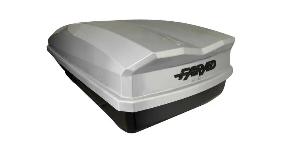 Box Da Tetto Farad Raya Grigio Metallizzato 480L 1-94931 N/25