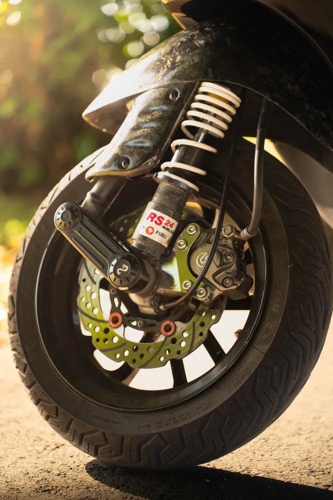 Brembo 2p Remklaw Grey - Piaggio Zip SP / Vespa LX / Sprint