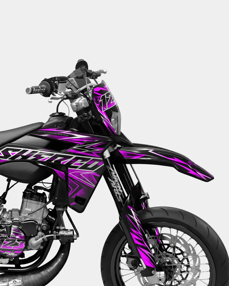 BRUME - Kit decorativo SHERCO 50cc - Rosa