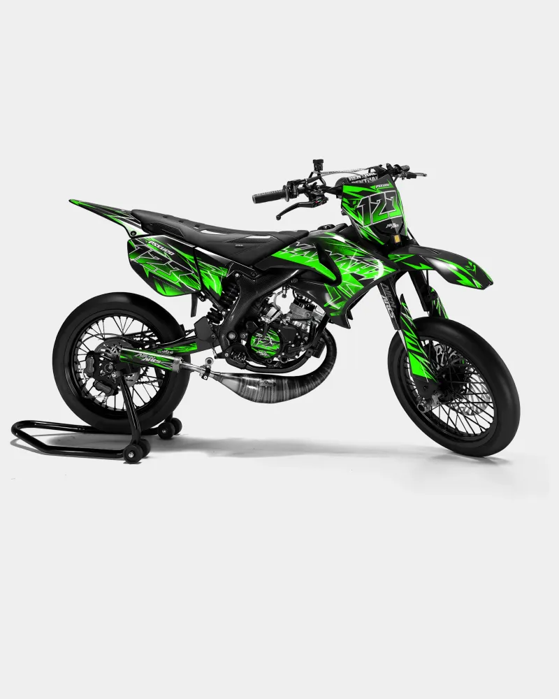 BRUME - Kit decorativo YAMAHA DT 50cc - Verde