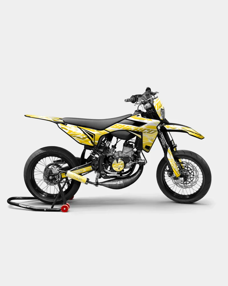 CALYPSO - Kit decorativo SHERCO 50cc - Giallo scuro