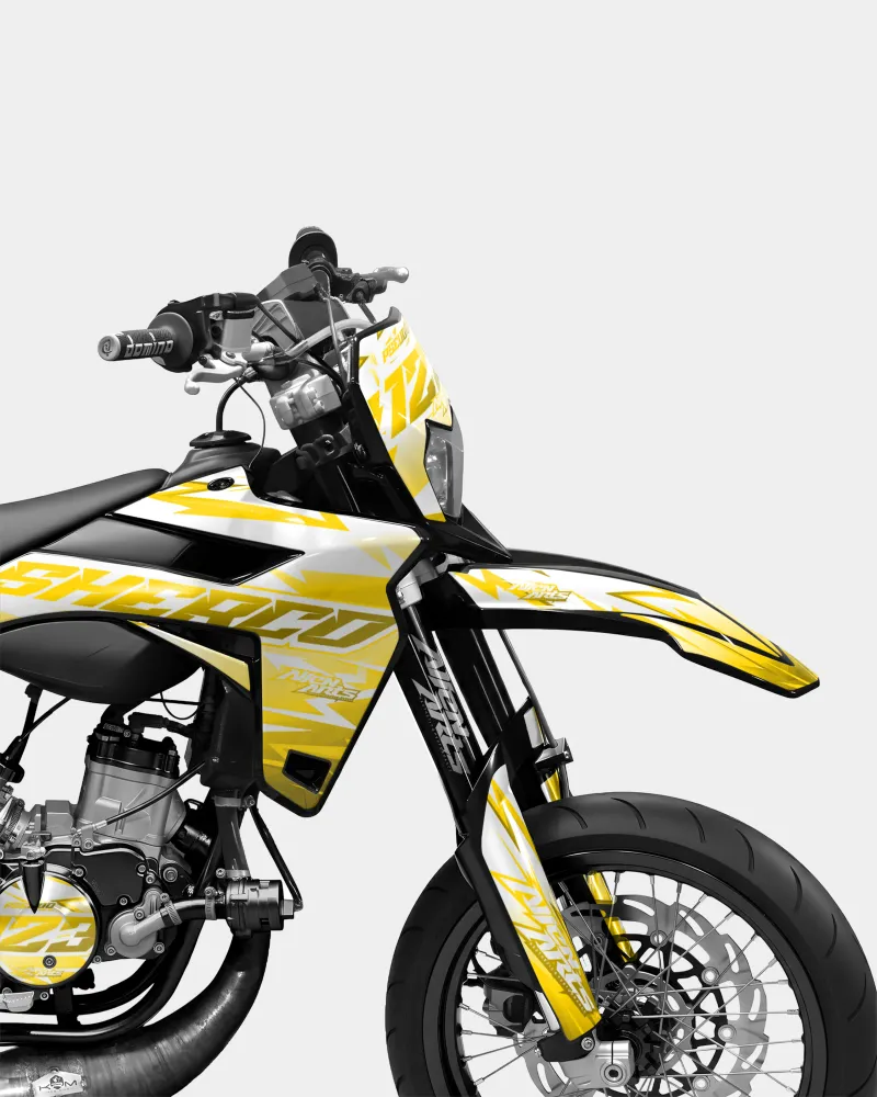 CALYPSO - Kit decorativo SHERCO 50cc - Giallo scuro