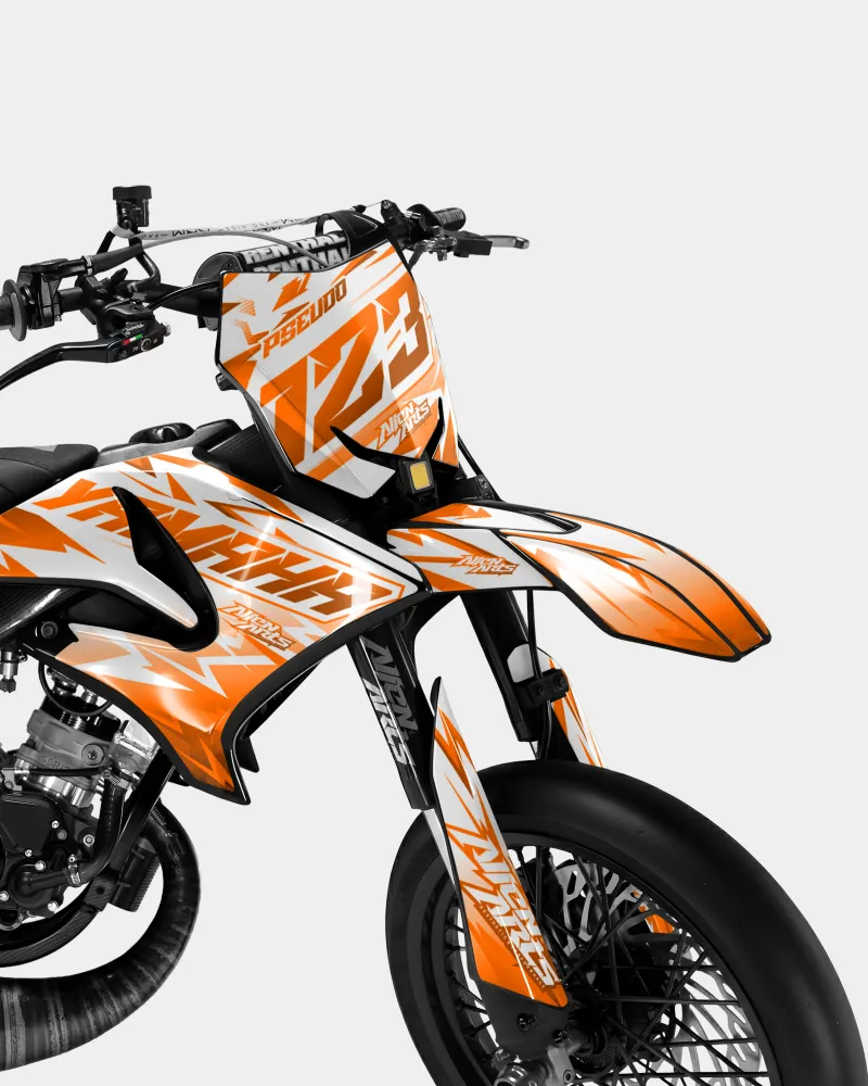 CALYPSO - Kit decorativo YAMAHA DT 50cc - Arancione