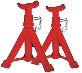 CAVALLETTI PROFESSIONALI PER AUTO ESSENZIALI PER OFFICINA 2 PZ. 2000 KG BEAST