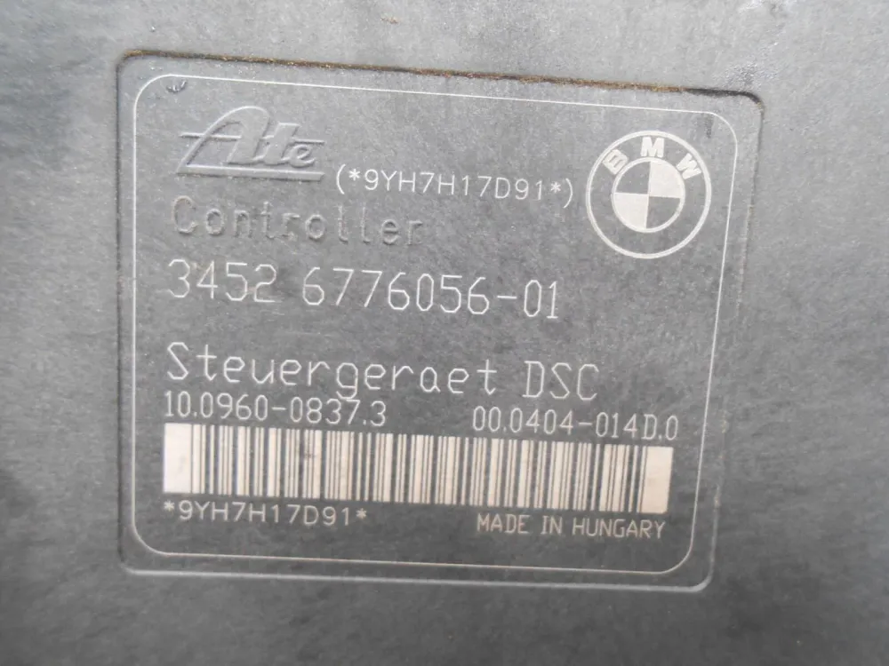 Centralina ABS BMW E87 120D 2007 3451-6776055 3452-6776056