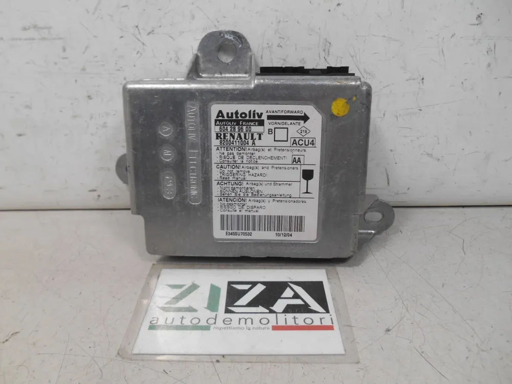 Centralina Airbag Renault Megane II SW 2005 8200411004A No Crash
