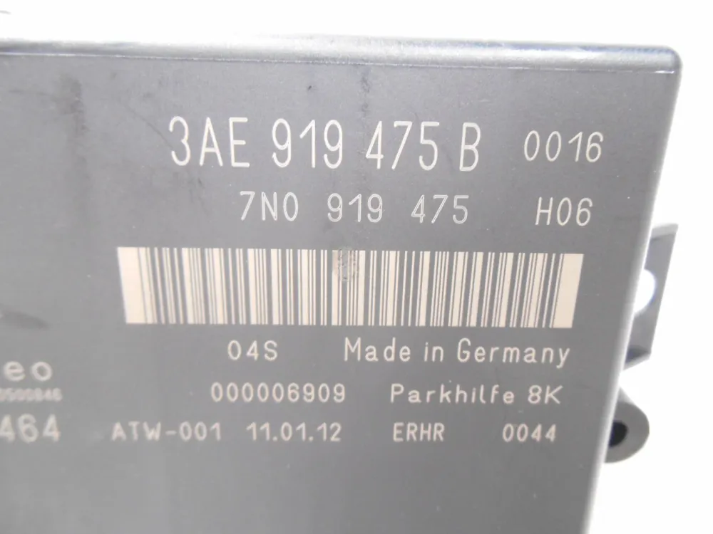 Centralina Sensori di Parcheggio VW Passat B7 2012 3AE919475B